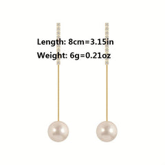 Tassel Earrings Net Celebrity Long Earrings for Women