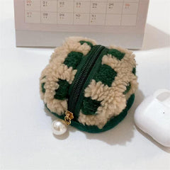 Colorful Fleece Little Tent Headphone Cover Bag