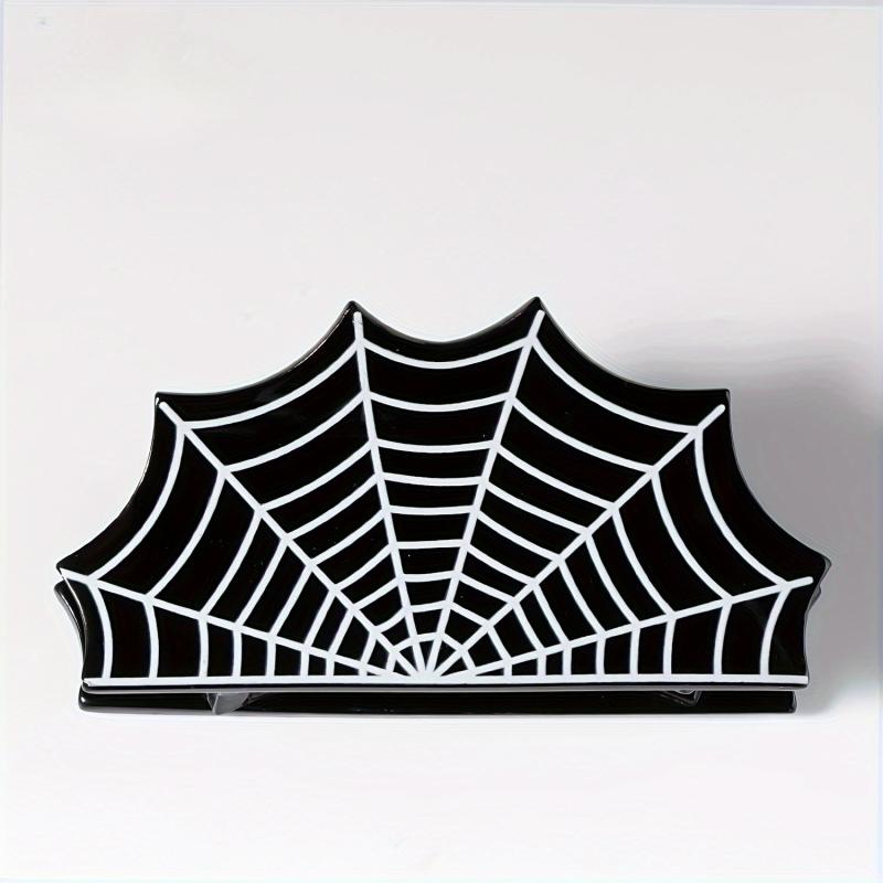 Funny Pumpkin Bat Ponytail Clip Halloween Hair Accessory