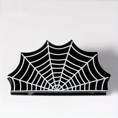 Funny Pumpkin Bat Ponytail Clip Halloween Hair Accessory