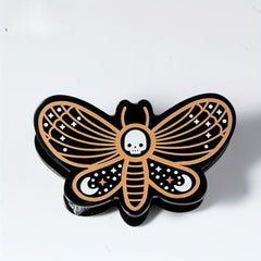 Funny Pumpkin Bat Ponytail Clip Halloween Hair Accessory