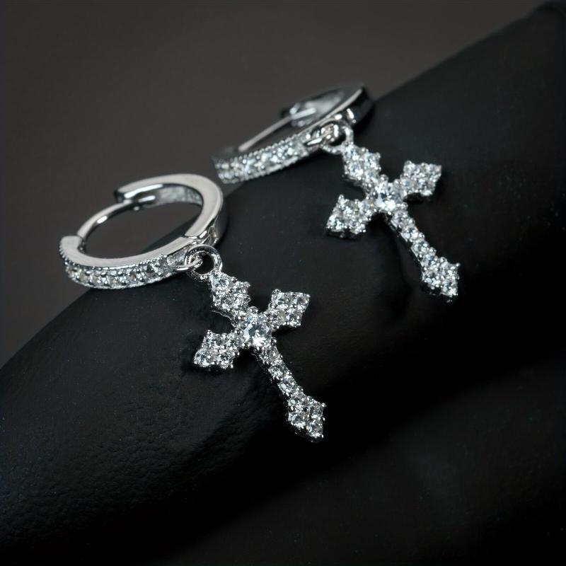 Cross Earrings Set for Men and Women