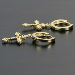 Cross Earrings Set for Men and Women