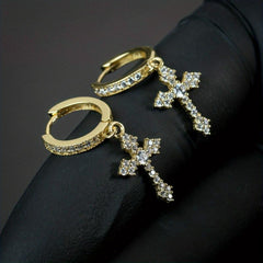 Cross Earrings Set for Men and Women