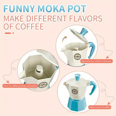Pretend Play House Afternoon Tea Set Toy Kids Coffee Maker Toy Kitchen Game