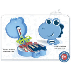 Dinosaur Play Set Kids Play House Puzzle Birthday Gift Doctor Kitchen