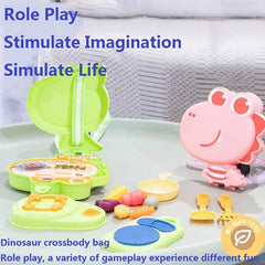 Dinosaur Play Set Kids Play House Puzzle Birthday Gift Doctor Kitchen