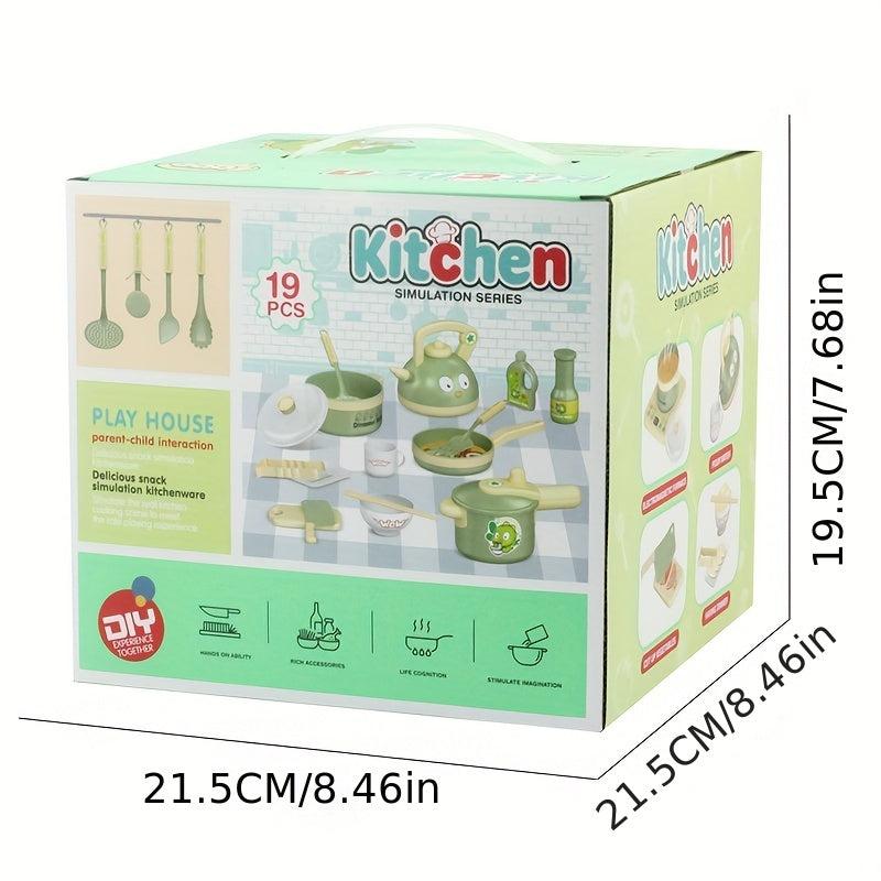 Kids Dinosaur Kitchen Play Set Toy