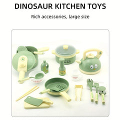 Kids Dinosaur Kitchen Play Set Toy