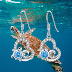 Sea Turtle Earrings - Women Girls Birthday Christmas