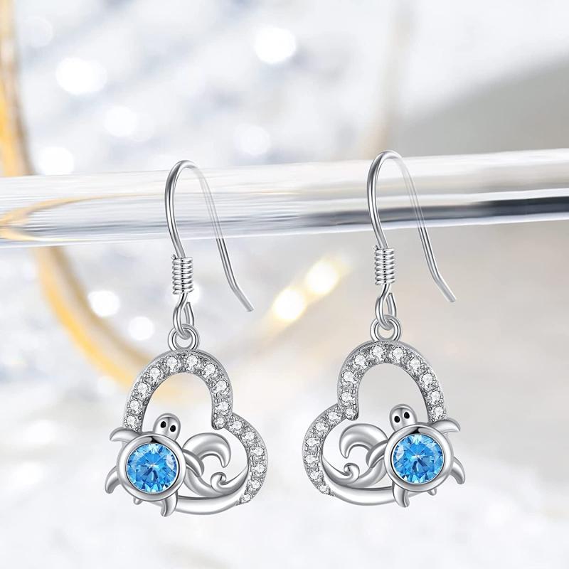 Sea Turtle Earrings - Women Girls Birthday Christmas