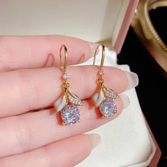 Cherry Earrings Female Versatile Gift