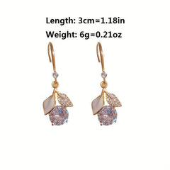 Cherry Earrings Female Versatile Gift