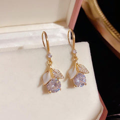 Cherry Earrings Female Versatile Gift