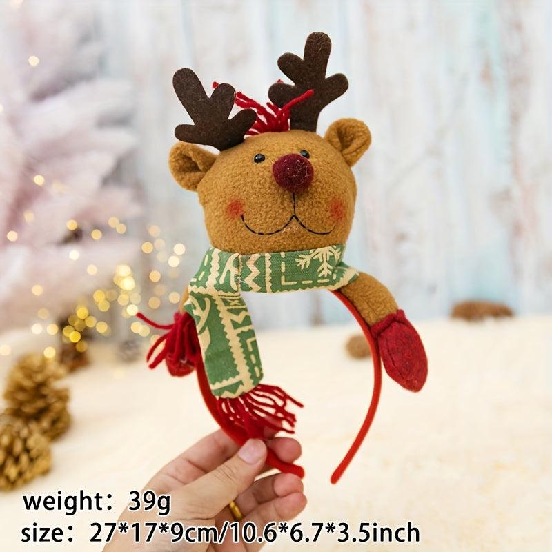 Christmas Headbands For Kids & Seniors Hair Accessories Antlers Headbands