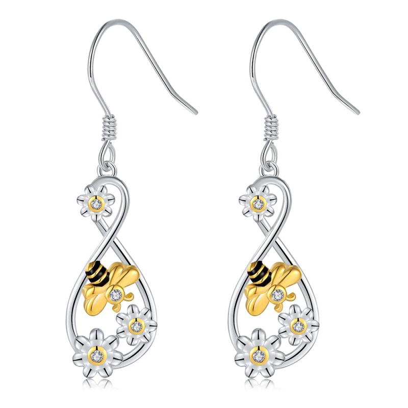 Daisy Bee Earrings Perfect Birthday & Christmas Gift