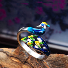 Lady Jewelry Sterling Silver&peacock Bracelet