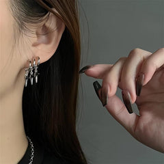 Three layer Star Stud Earrings for Girls