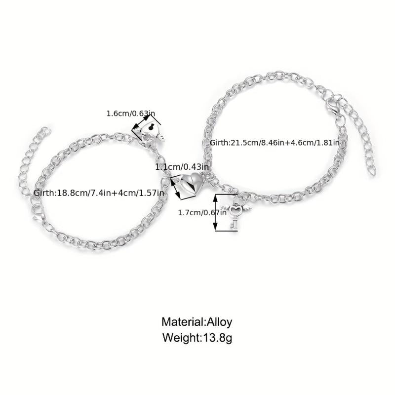 Magnetic Love Attraction Bracelets for Couples