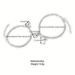 Magnetic Love Attraction Bracelets for Couples