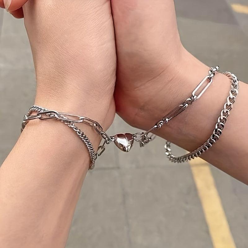 Magnetic Love Attraction Bracelets for Couples