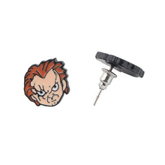 Halloween Horror Movie Earrings Cartoon Stainless Steel Stud Earrings