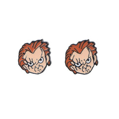 Halloween Horror Movie Earrings Cartoon Stainless Steel Stud Earrings