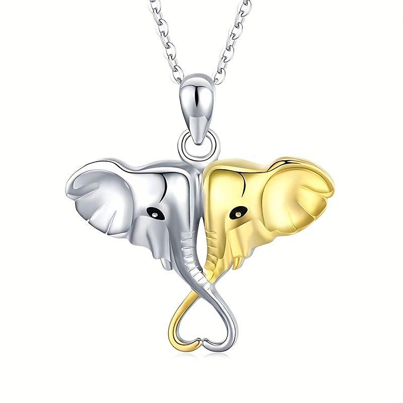 Elephant Necklace Gift For Wife Lover Girlfriend Jewelry