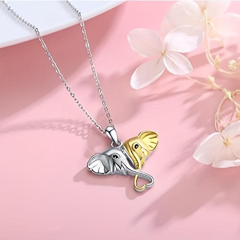 Elephant Necklace Gift For Wife Lover Girlfriend Jewelry