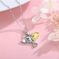 Elephant Necklace Gift For Wife Lover Girlfriend Jewelry