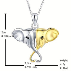 Elephant Necklace Gift For Wife Lover Girlfriend Jewelry