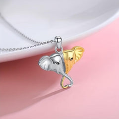 Elephant Necklace Gift For Wife Lover Girlfriend Jewelry