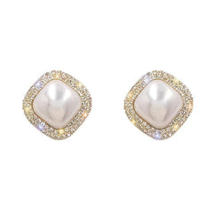 Red Stud Earrings Female Light Style Sense Niche Temperament Earrings