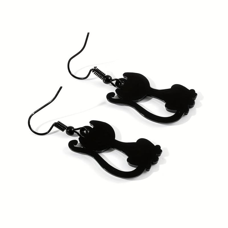 Cheshire Cat Earrings Cartoon Drop Earring Christmas