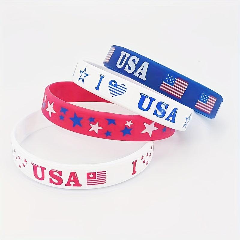 American Flag Wristband for Patriotic Style