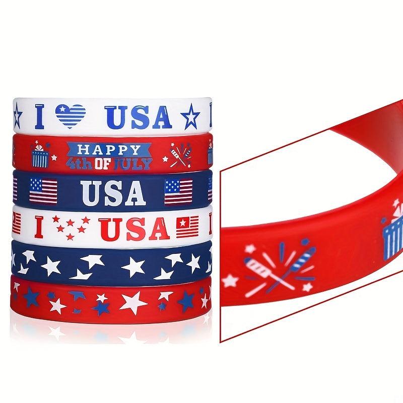 American Flag Wristband for Patriotic Style