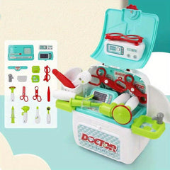 Kids Doctor Dressing Table Repair Tool Set Space Bag