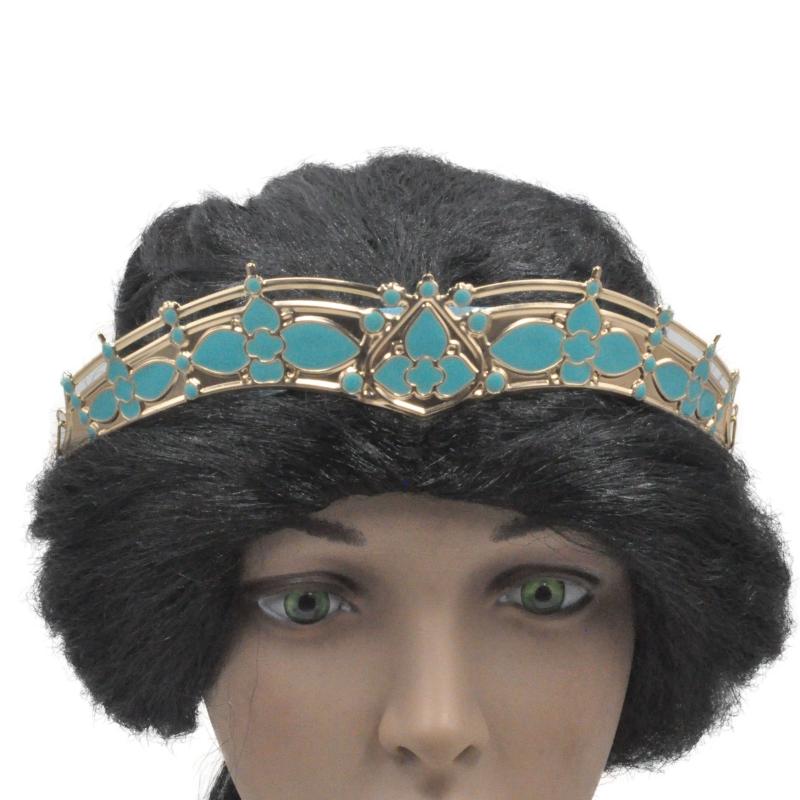 Princess Crown Necklace Earrings Set Hair Accessories