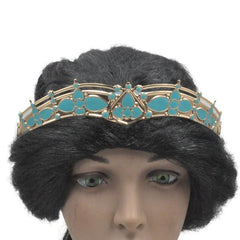 Princess Crown Necklace Earrings Set Hair Accessories