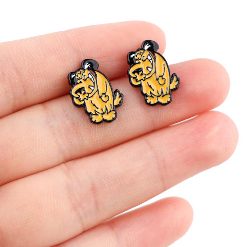 Dog Earrings Cartoon Stud Earrings For Woman Girls Kids Jewelry