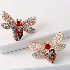 Small Bee Stud Earrings Party Wedding Jewelry
