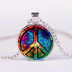 Round Crystal Bead Pendant Necklace Birthday Wedding Gift