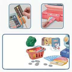 Kids Cash Register Toy for Pretend Play Shop - Bring Joy to Children