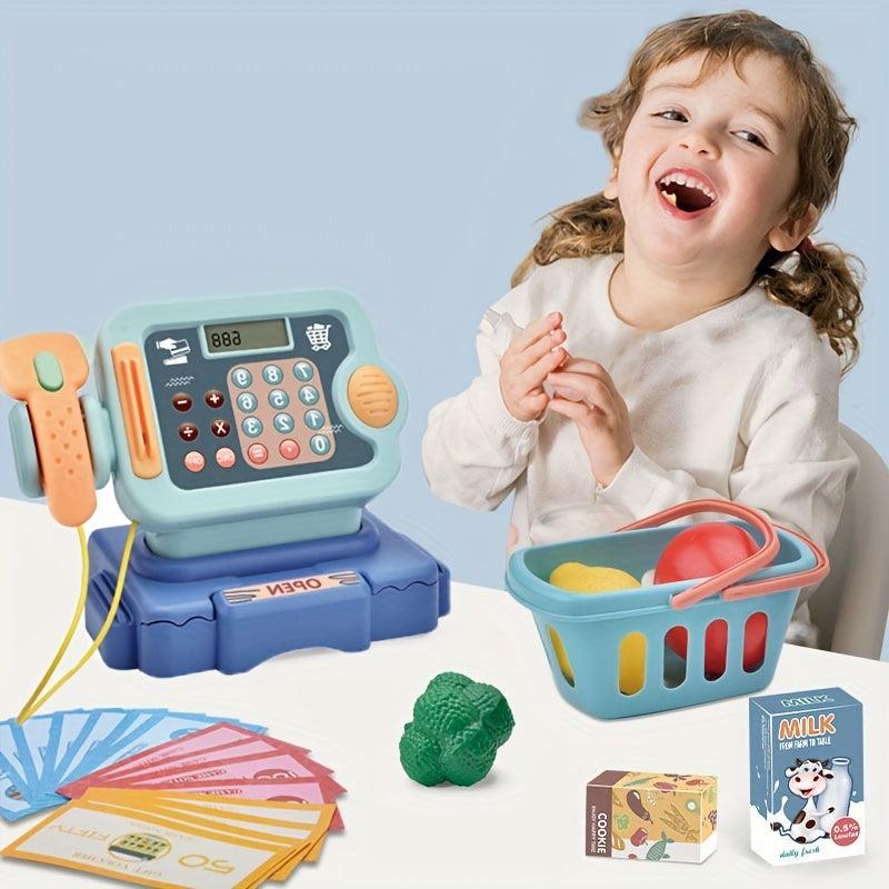 Kids Cash Register Toy for Pretend Play Shop - Bring Joy to Children