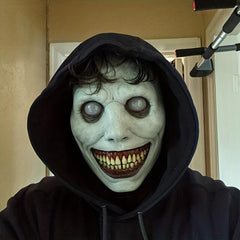 Halloween Smiling Demons Horror Face Mask Evil Cosplay Props Party Decor