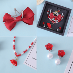 Children's Ballet Girl Jewelry Set Princess Series Girls Gift
