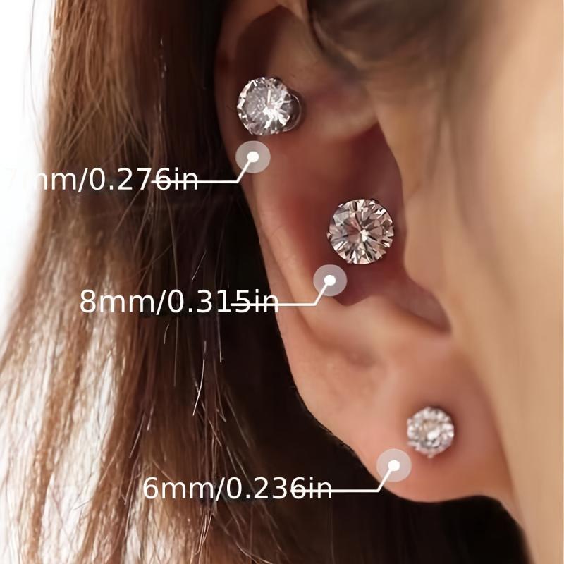 Cochlear Studs Magnetic Ear Clips High-end Earrings