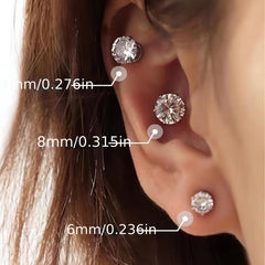 Cochlear Studs Magnetic Ear Clips High-end Earrings