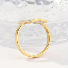 Square Minimalist Classic Women's Ring
