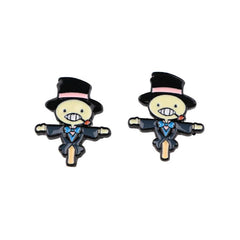 Cartoon Stud Earrings For Woman Girls Kids Party Jewelry Anime Earrings Gift